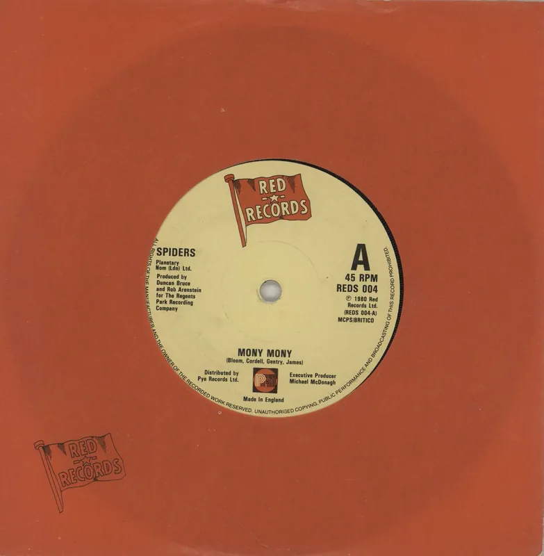 Spiders (80S) Mony Mony UK 7" vinyl Wholesale