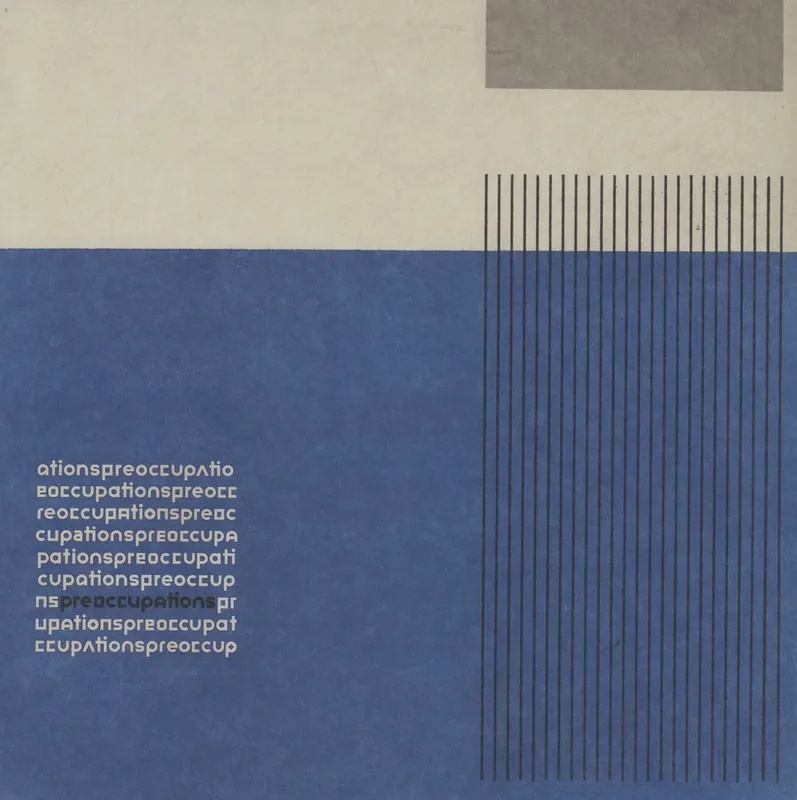 Preoccupations Preoccupations - Clear vinyl US Vinyl LP Don’t Miss Out