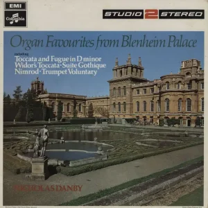 Nicholas Danby Organ Favourites From Blenheim Palace UK Vinyl LP Certified