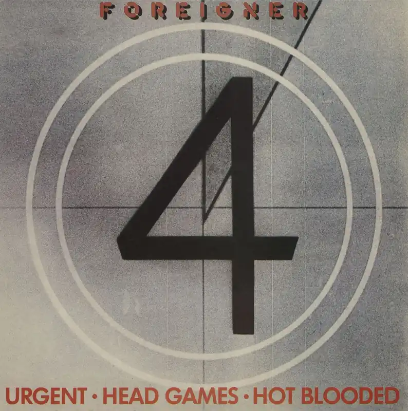 Foreigner Urgent UK 12" vinyl Exclusive Offer