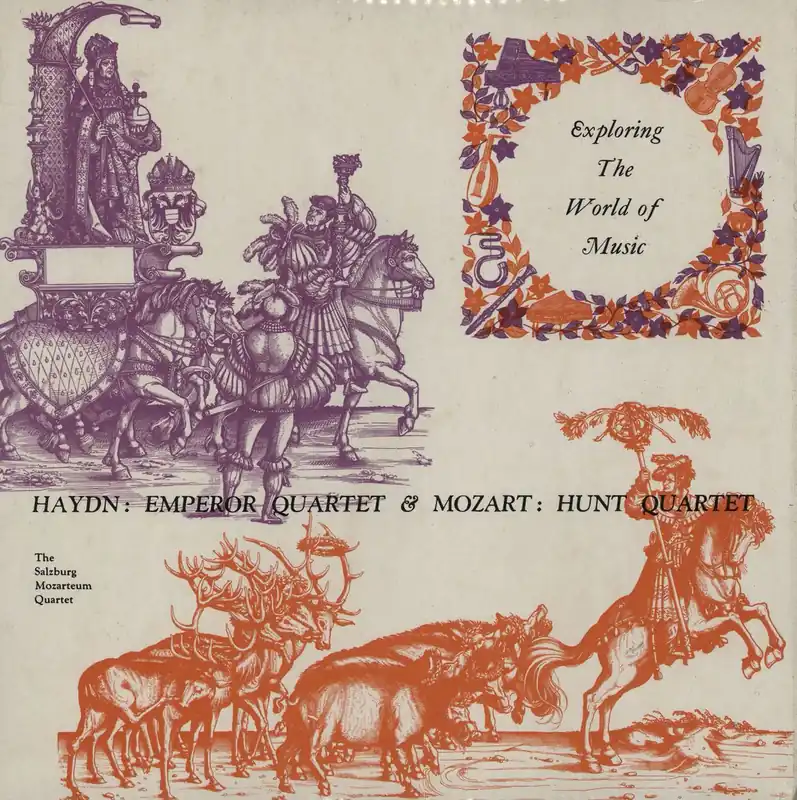 Must Have Franz Joseph Haydn Emperor Quartet & MOZART Hunt Quartet UK Vinyl LP