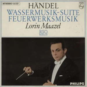 George Frideric Handel Music For The Royal Fireworks / Water Music German Vinyl LP Clearance