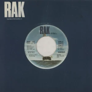 Top Rated Kandidate Girls Girls Girls UK 7" vinyl
