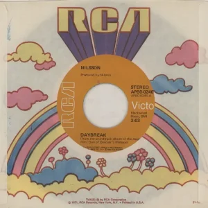 Today Only Harry Nilsson Daybreak US 7" vinyl