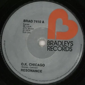Resonance O.K. Chicago UK 7" vinyl Affordable