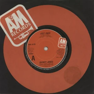 Quincy Jones Just Once UK 7" vinyl Free Returns