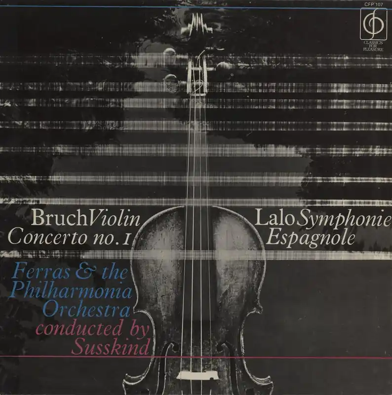 Exclusive Offer Christian Ferras Bruch Violin Concerto No.1 / Lalo Symphonie Espagnole UK Vinyl LP