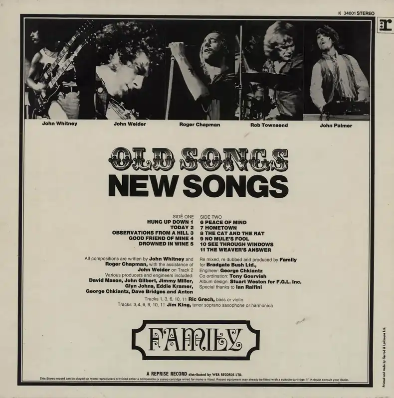 Hot Picks Family Old Songs New Songs - EX UK Vinyl LP