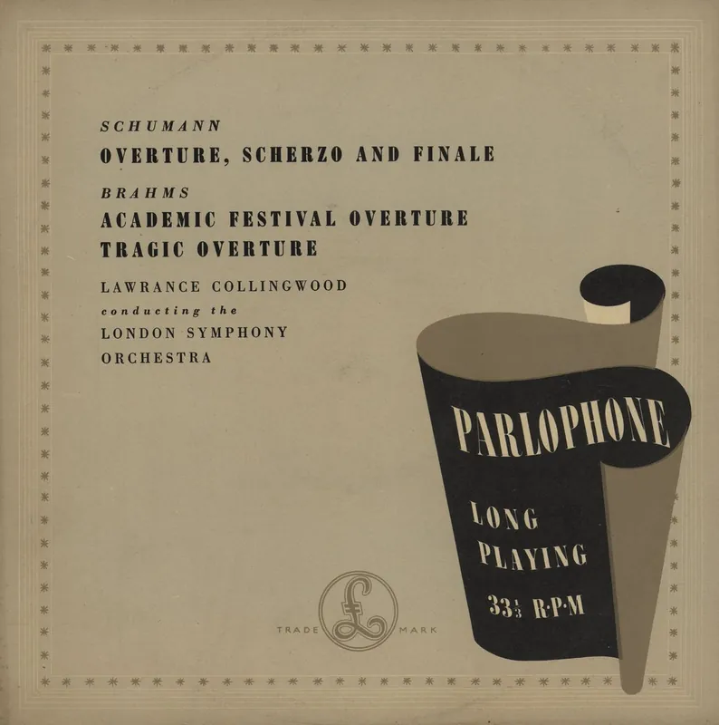 The London Symphony Orchestra Schumann: Overture, Scherzo And Finalé / Brahms: Academic Festival Overture & Tragic Overture UK Vinyl LP Sale