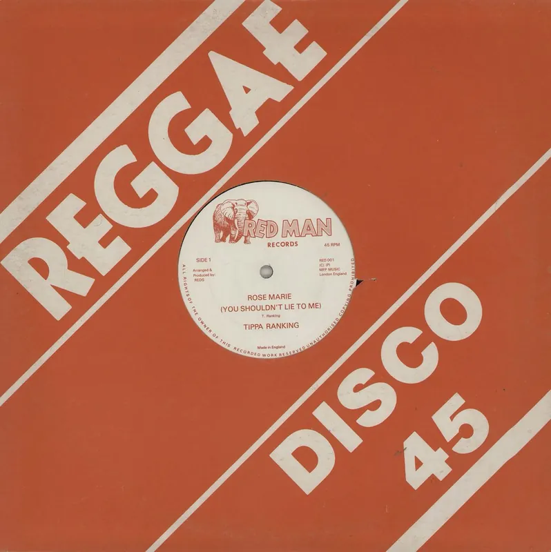 Don’t Miss Out Tippa Ranking Rose Marie (You Shouldn't Lie To Me) UK 12" vinyl