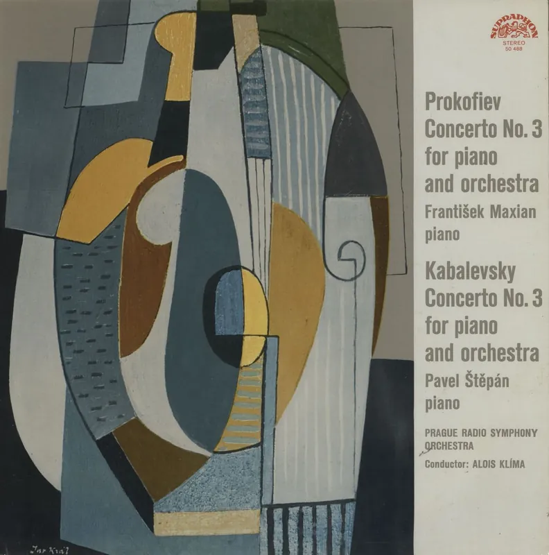 Flash Sale The Prague Radio Symphony Orchestra Prokofiev: Concerto No. 3 In D Major / Kabalevsky: Concerto No. 3 In C Major Czech Vinyl LP