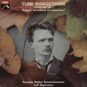 Deal Ture Rangström Symfoni Nr 1 I Ciss-Moll "August Strindberg In Memoriam" Swedish Vinyl LP