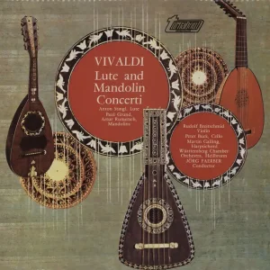 Antonio Vivaldi Lute And Mandolin Concerti UK Vinyl LP Today Only