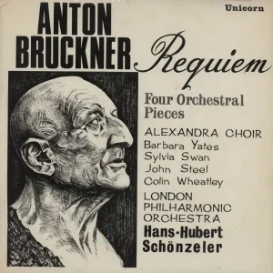 Anton Bruckner Requiem / Four Orchestral Pieces UK Vinyl LP Super Sale