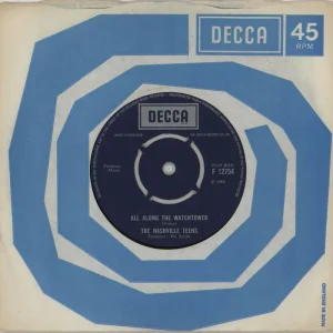 The Nashville Teens All Along The Watchtower UK 7" vinyl Discount