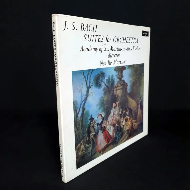 The Academy Of St. Martin-In-The-Fields Bach: Suites For Orchestra - 1st UK Vinyl box set Fan Favorite
