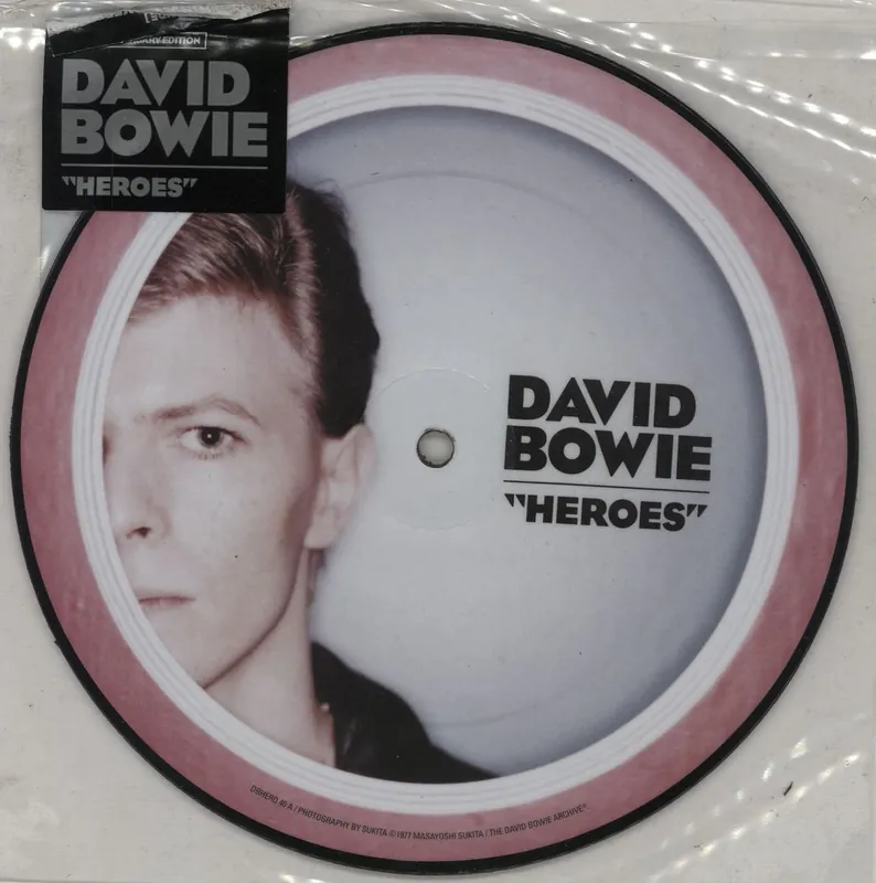 Editor’s Pick David Bowie "Heroes" - 40th Anniversary Edition UK 7" picture disc