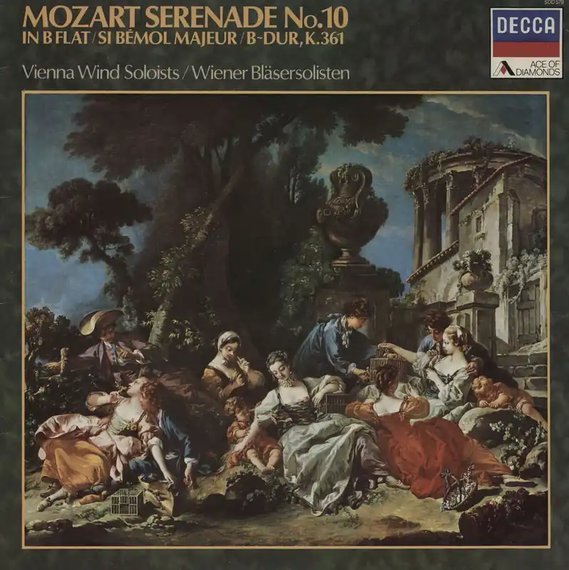 Wolfgang Amadeus Mozart Serenade No. 10 in B-Flat, K.361 UK Vinyl LP Don’t Miss Out