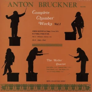 Anton Bruckner Complete Chamber Works Vol. 1 UK Vinyl LP Brand New