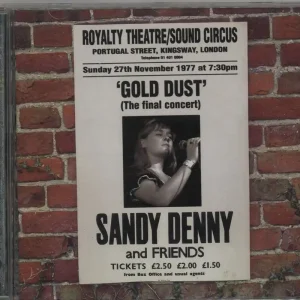 Sandy Denny Gold Dust - Live At The Royalty UK CD album Budget