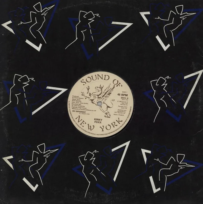 Kinky Foxx So Different UK 12" vinyl Weekend Sale