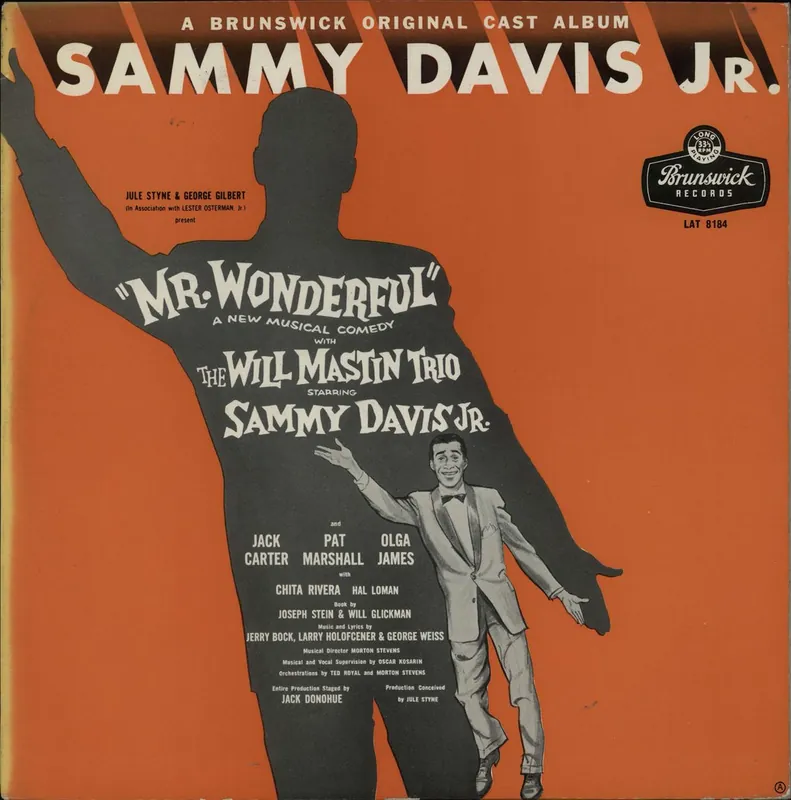 Final Sale Sammy Davis Jr Mr. Wonderful UK Vinyl LP
