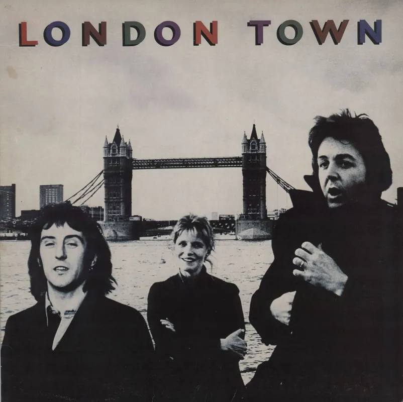 Paul McCartney and Wings London Town + Poster - EX UK Vinyl LP Hot Picks