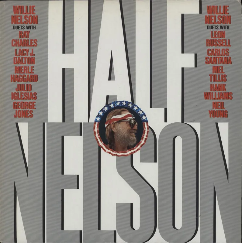 Handmade Willie Nelson Half Nelson Canadian Vinyl LP