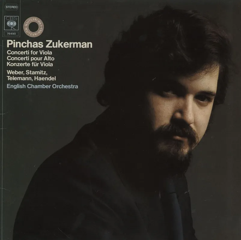 Deal Pinchas Zukerman Concerti For Viola Dutch Vinyl LP