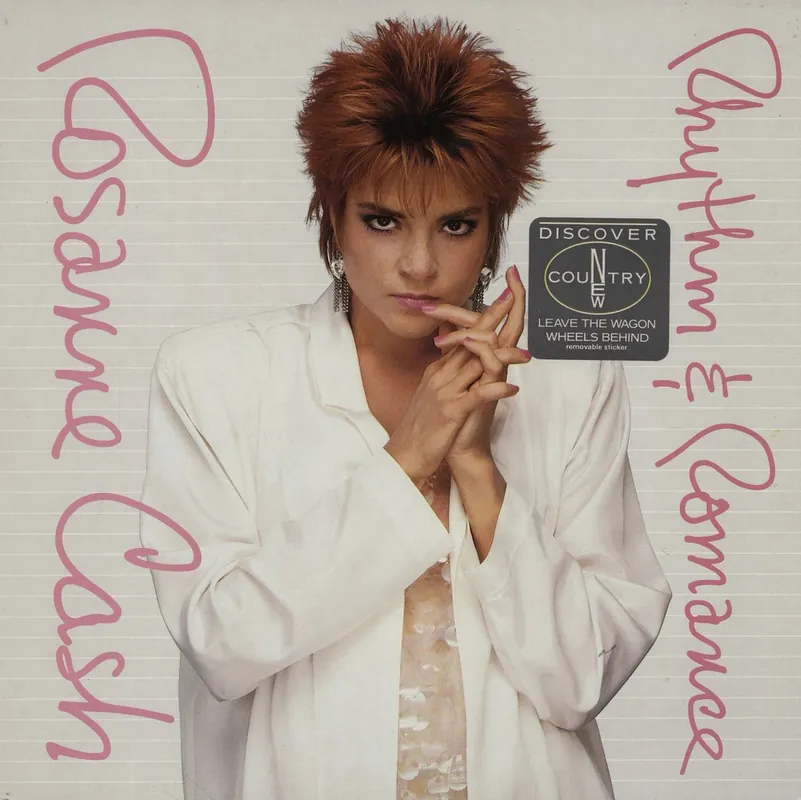 Wholesale Rosanne Cash Rhythm And Romance - Promo Stamped UK Vinyl LP