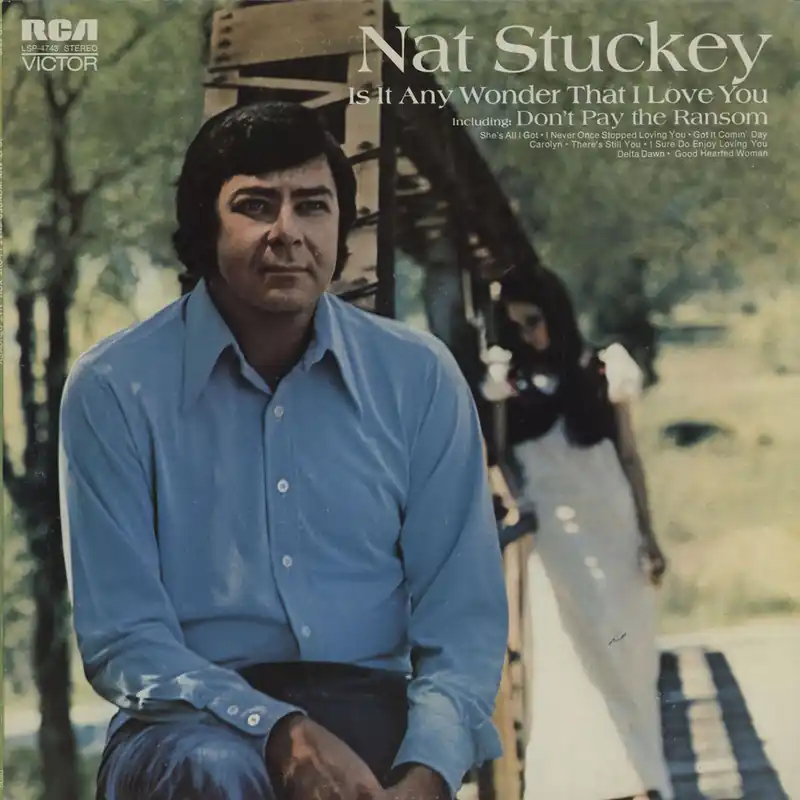Nat Stuckey Is It Any Wonder That I Love You US Vinyl LP Original