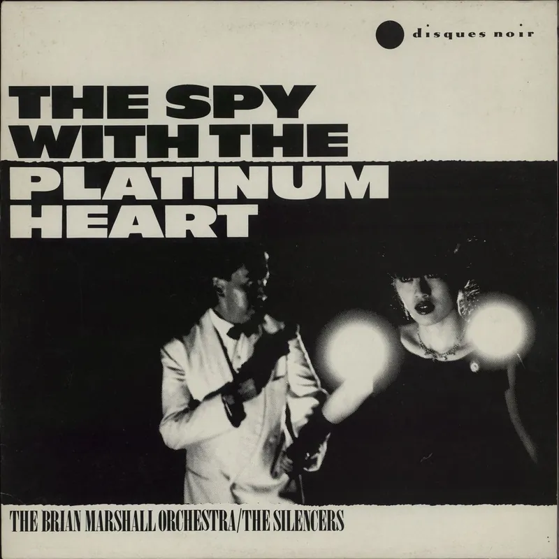 Original Soundtrack The Spy With The Platinum Heart UK Vinyl LP Budget