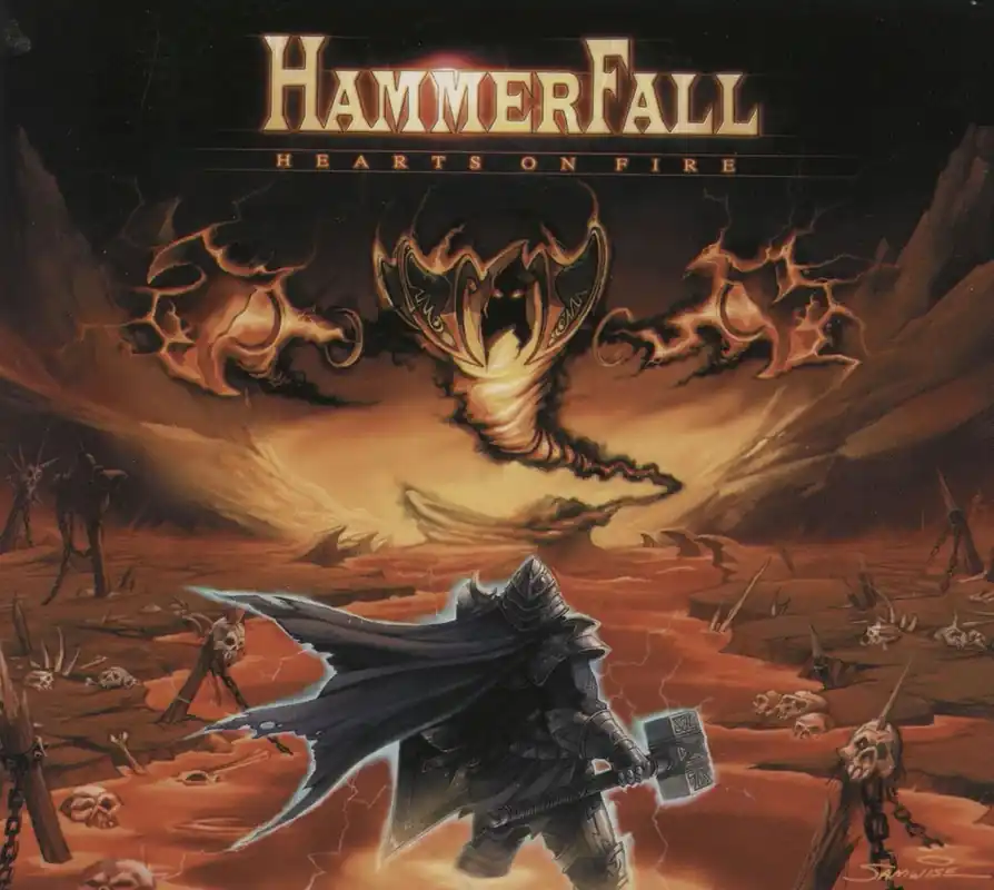 While Supplies Last HammerFall Hearts On Fire German CD single