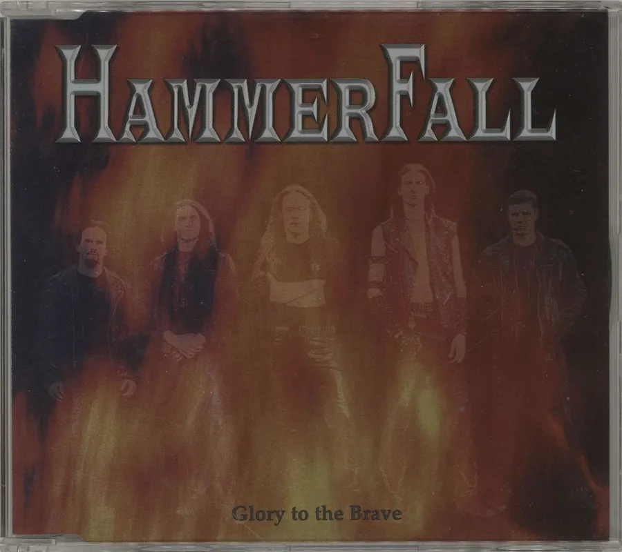 Order Now HammerFall Glory To The Brave German CD single