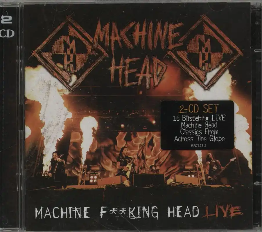 Machine Head Machine F++king Head Live UK 2-CD album set Affordable