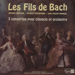 Original Various-Classical & Orchestral Les Fils de Bach (Sons Of Bach) French Vinyl LP