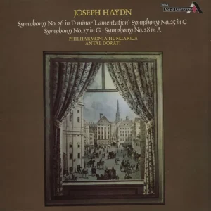 Next Day Delivery Franz Joseph Haydn Symphonies No. 26 D minor 'Lamentation'; No. 25 in C; No. 27 in G; No. 28 in A UK Vinyl LP