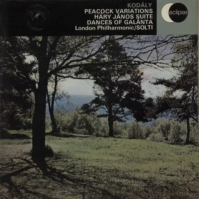Luxury Zoltán Kodály Peacock Variations / Háry János Suite / Dances Of Galánta - library stamps UK Vinyl LP