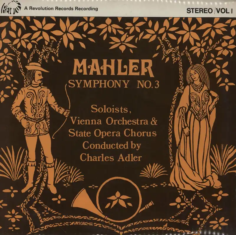 Gustav Mahler Symphony No. 3 in D minor UK 2-LP vinyl set No Minimum Order