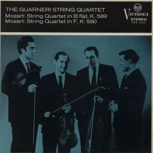 Place Order The Guarneri Quartet Mozart: String Quartets In B Flat K589 In F K590 UK Vinyl LP
