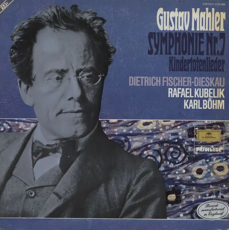 Gustav Mahler Symphonie Nr. 7/ Kindertotenlieder UK 2-LP vinyl set Factory Price