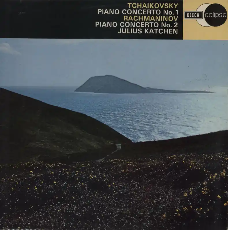 Professional Grade Julius Katchen Tchaikovsky: Piano Concerto No. 1 / Rachmaninov: Piano Concerto No. 2 - 2nd UK Vinyl LP