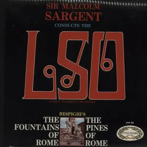 Ottorino Respighi Respighi: Pines Of Rome / Fountains Of Rome UK Vinyl LP Genuine