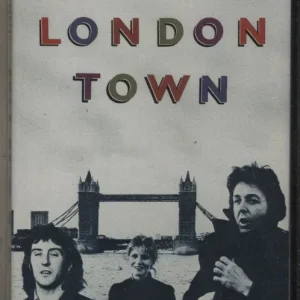 Today Only Paul McCartney and Wings London Town UK Cassette album
