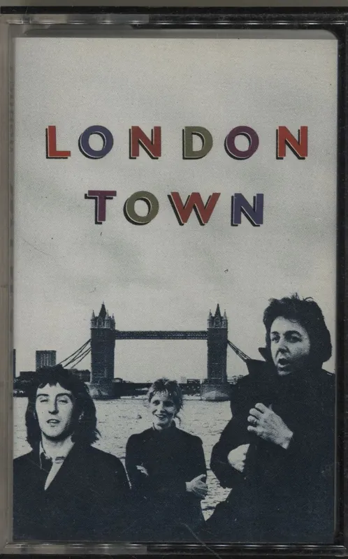 Today Only Paul McCartney and Wings London Town UK Cassette album