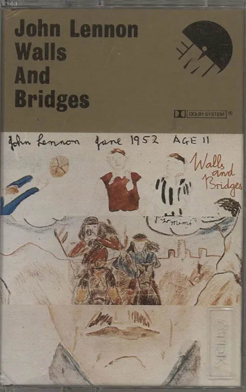 Popular John Lennon Walls And Bridges UK Cassette album