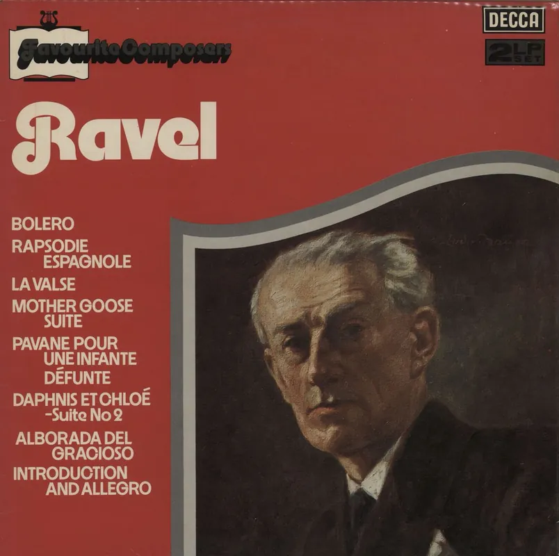 Shop Now Maurice Ravel Favourite Composers: Ravel UK 2-LP vinyl set