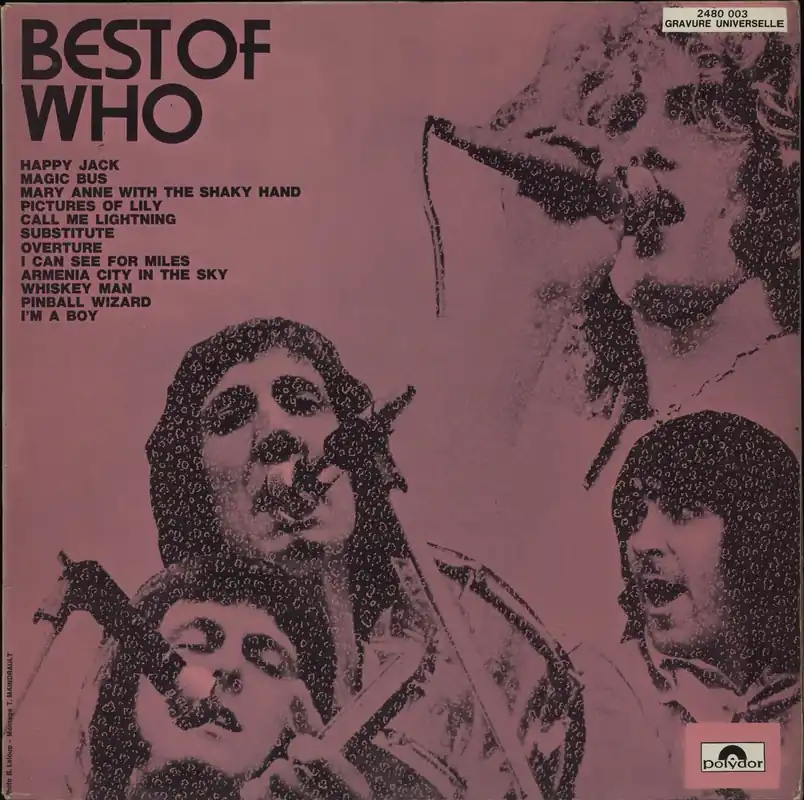 The Who Best Of Who French Vinyl LP Place Order