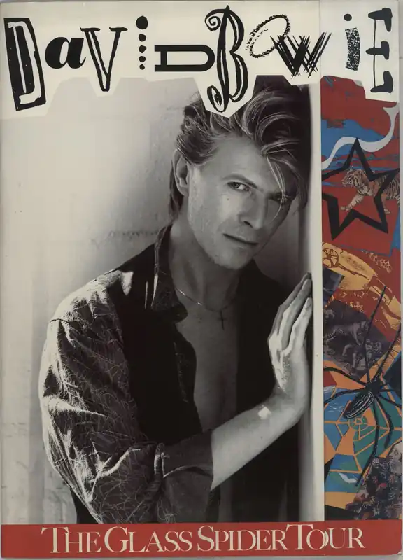 David Bowie The Glass Spider Tour UK Tour programme Holiday Sale