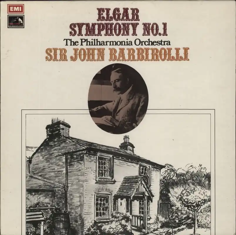 Edward Elgar Symphony No.1 In A Flat Major UK Vinyl LP Popular